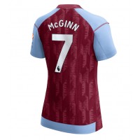 Aston Villa John McGinn #7 Domáci Ženy futbalový dres 2023-24 Krátky Rukáv